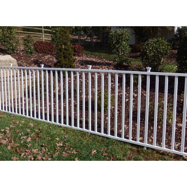 6 ft. H x 7.5 ft. W Birkdale Semi-Permanent Garden Fence Panel by Zippity Outdoor Products