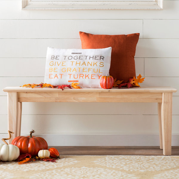 Lynn Wooden Entryway Bench by Mistana