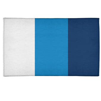 East Urban Home La Power Football Stripes Poly Blue Area Rug Wayfair