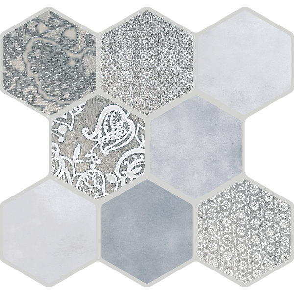 Virtue 18 x 18 Porcelain Field Tile in Gray by Emser Tile