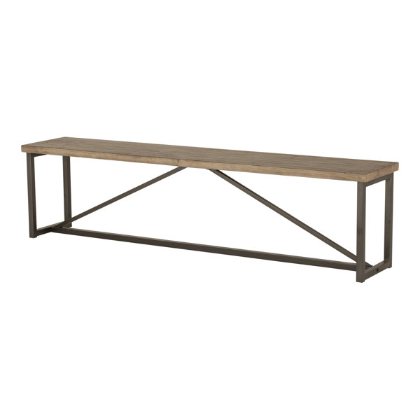 Rishaan Wood Bench By Union Rustic New Design