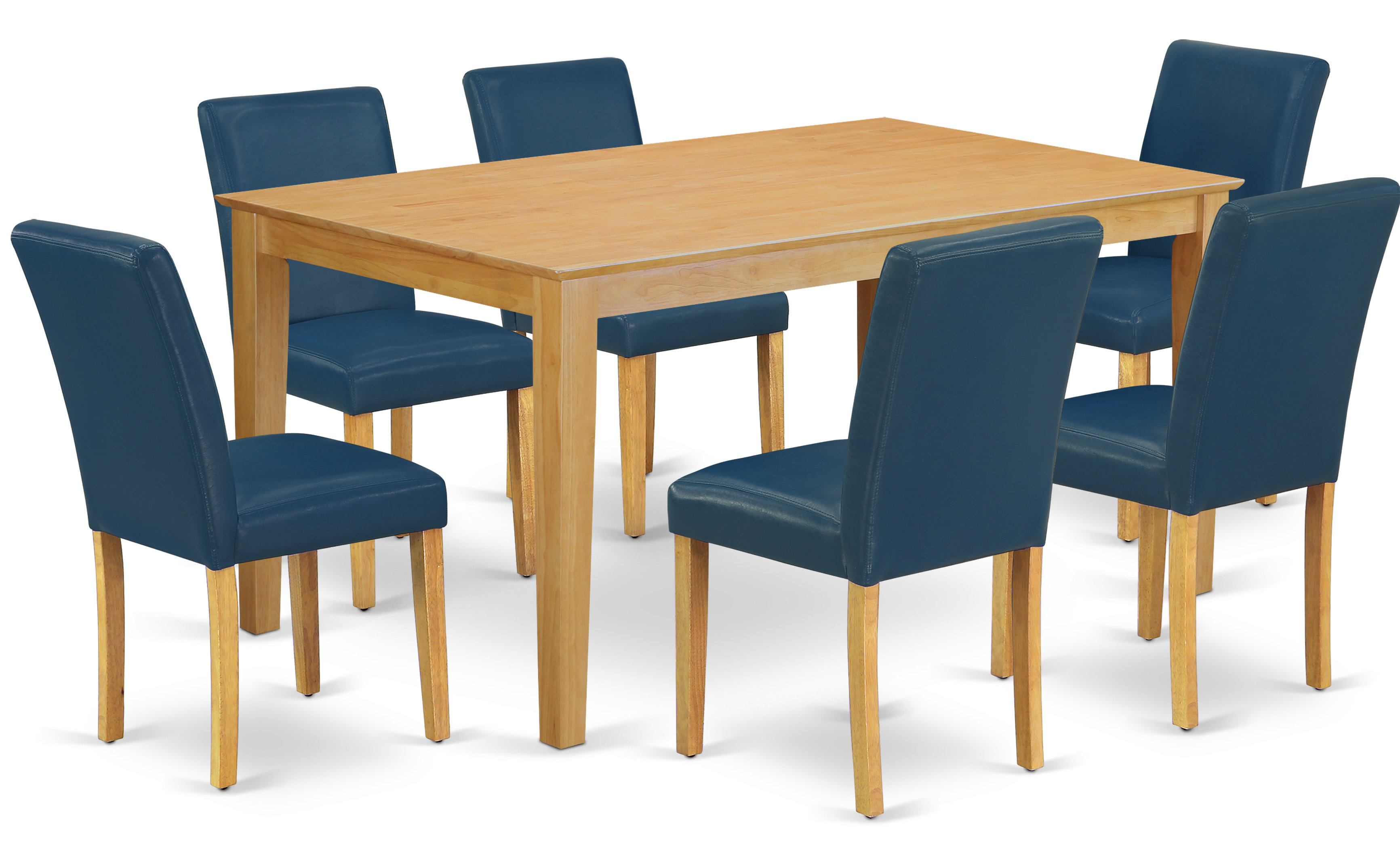 Alcott Hill 36cc57fe2c144a8590fc9c1e7091921d 7pc Rectangle 60 Inch