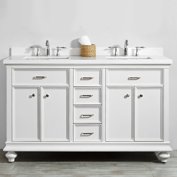 Weisner 60 Bathroom Vanity Set by Alcott Hill