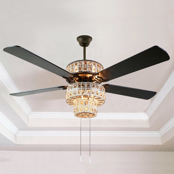 Brushed Gold Ceiling Fan Wayfair