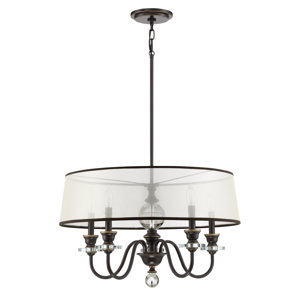 Ellisurg 5-Light Drum Chandelier