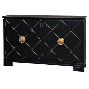 Alanson 4 Door Console Accent Cabinet