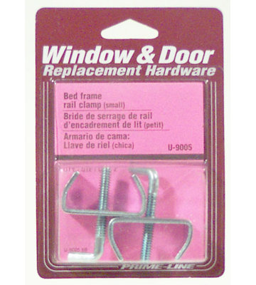 MorningRo 4 Pcs 1'' Bed Frame Rail Clamp Heavy Duty Zinc Plated Bed 7 thumbnail image