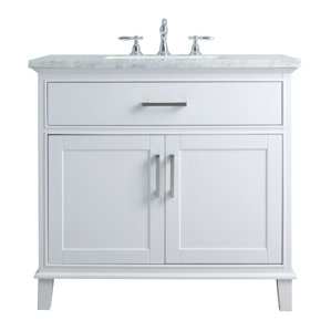 White Bathroom Vanity 36 36 to 40 inch bathroom vanities you'll love | wayfair White Bathroom Vanity 36 36 to 40 inch bathroom vanities you'll love | wayfair