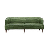 Dark Green Leather Sofa Wayfair