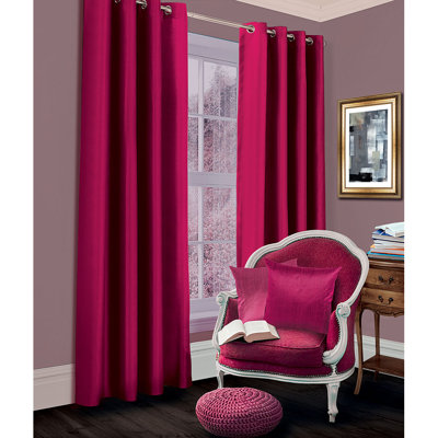 Pink Eyelet Curtains You Ll Love Wayfair Co Uk
