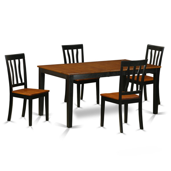 #2 5 Piece Dining Set By East West Furniture Herry Up