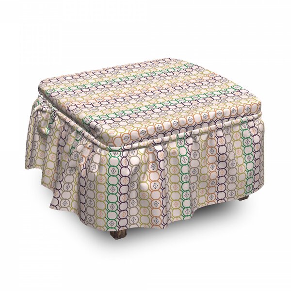 Box Cushion Ottoman Slipcover By East Urban Home