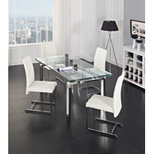 Modern Glass Kitchen Table modern glass dining + kitchen tables | allmodern Modern Glass Kitchen Table modern glass dining + kitchen tables | allmodern
