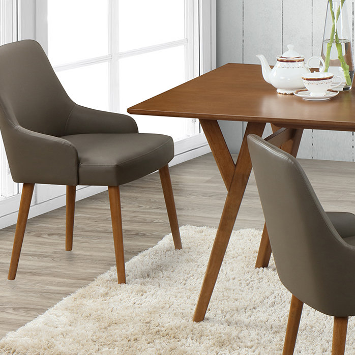George Oliver Buckleton Modern Upholstered Dining Chair Wayfair George Oliver Buckleton Modern