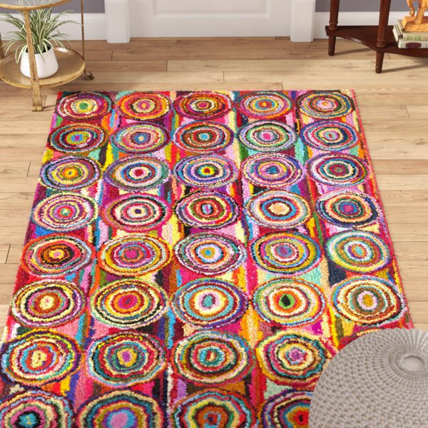 Sergio Circle Area Rug by World Menagerie