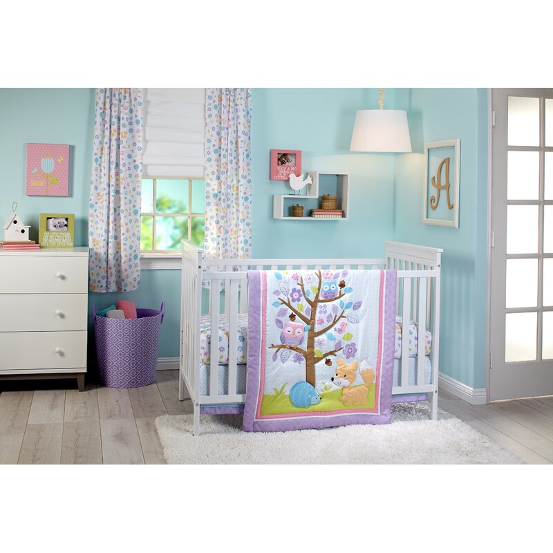 Harriet Bee Tolya Infant 3 Piece Crib Bedding Set Reviews Wayfair