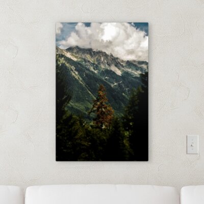 'Mountain and Cliffs (89)' Photographic Print on Canvas Union Rustic Size: 9