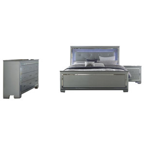 Allura Panel Configurable Bedroom Set by Homelegance