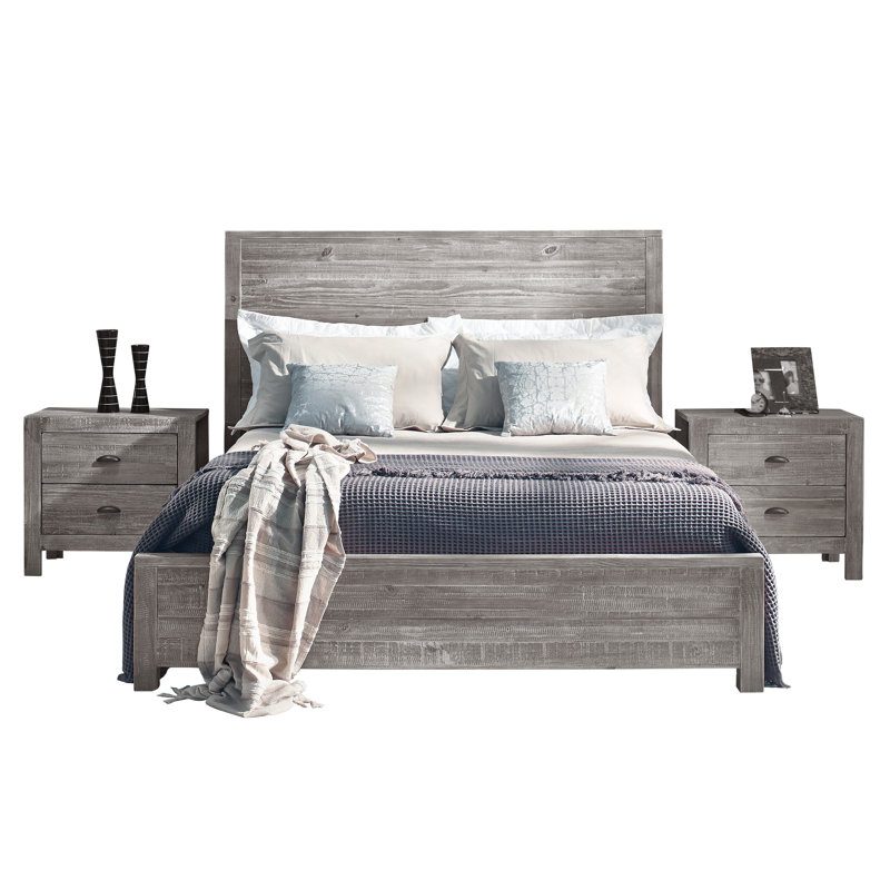 Driftwood Montauk Panel Bed King Driftwood Montauk Panel Bed King