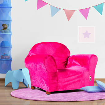 Children S Factory Cozy Kids Club Chair And Ottoman Reviews Cozy Kids Club Chair And Ottoman