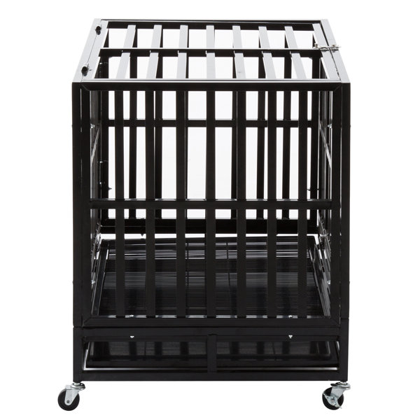 Tucker Murphy Pet Heins Tube Heavy Duty Dog Cage Pet Crate ...