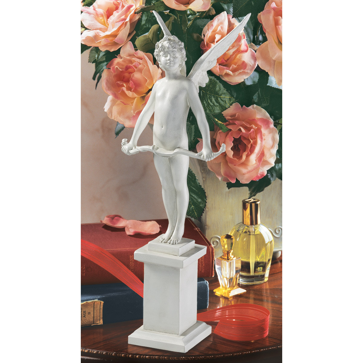 Design Toscano Vici Cupid with Bow Statue 