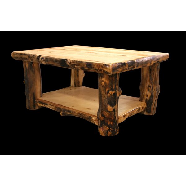 Amias Solid Wood Coffee Table By Millwood Pines