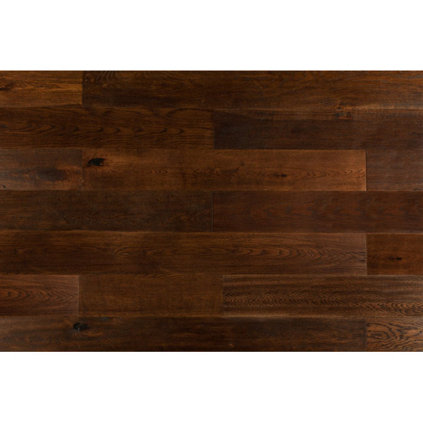Farner 7-1/4 Engineered Oak Hardwood Flooring in Mesa Brown by Darby Home Co