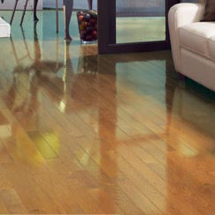 High Gloss 3-1/4 Solid Oak Natural Hardwood Flooring by Somerset Floors