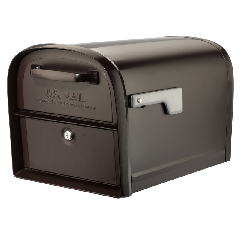 Architectural Mailboxes Oasis 360 Locking Post Mounted Mailbox ...