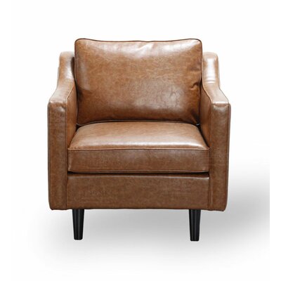 Small Leather Armchairs | Wayfair.co.uk