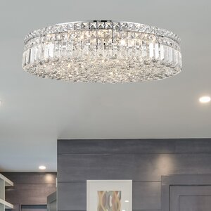 Anjali Glam 9-Light Flush Mount