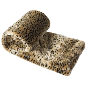 Leopard Throw Blanket