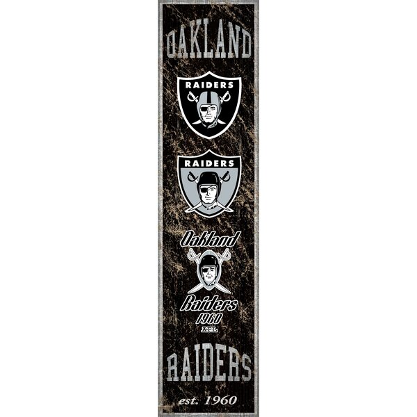 NFL Heritage Banner Sign Wall Décor by Fan Creations