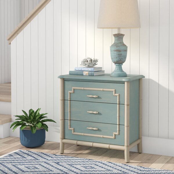 Serpentine 3 Drawer Accent Chest by Bay Isle Home