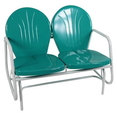 green glider chair