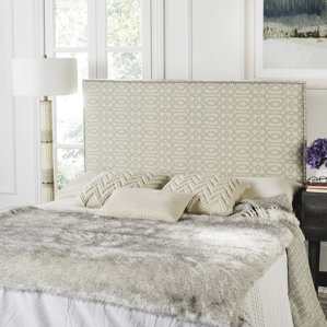 Farringdon Queen Upholstered Panel Headboard by House of Hampton