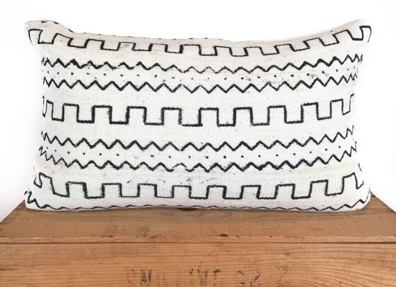 outdoor mud cloth pillows