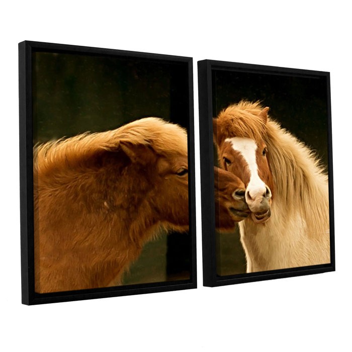ArtWall William Turners Givet from The North 4 Piece Floater Framed Canvas Set 24 x 32