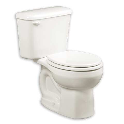 Colony 1.6 GPF Round Two-Piece Toilet (Seat Not Included) by American Standard