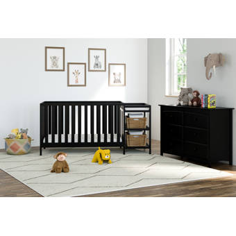 Pacific Convertible Standard Crib And Changer Combo 2 Piece