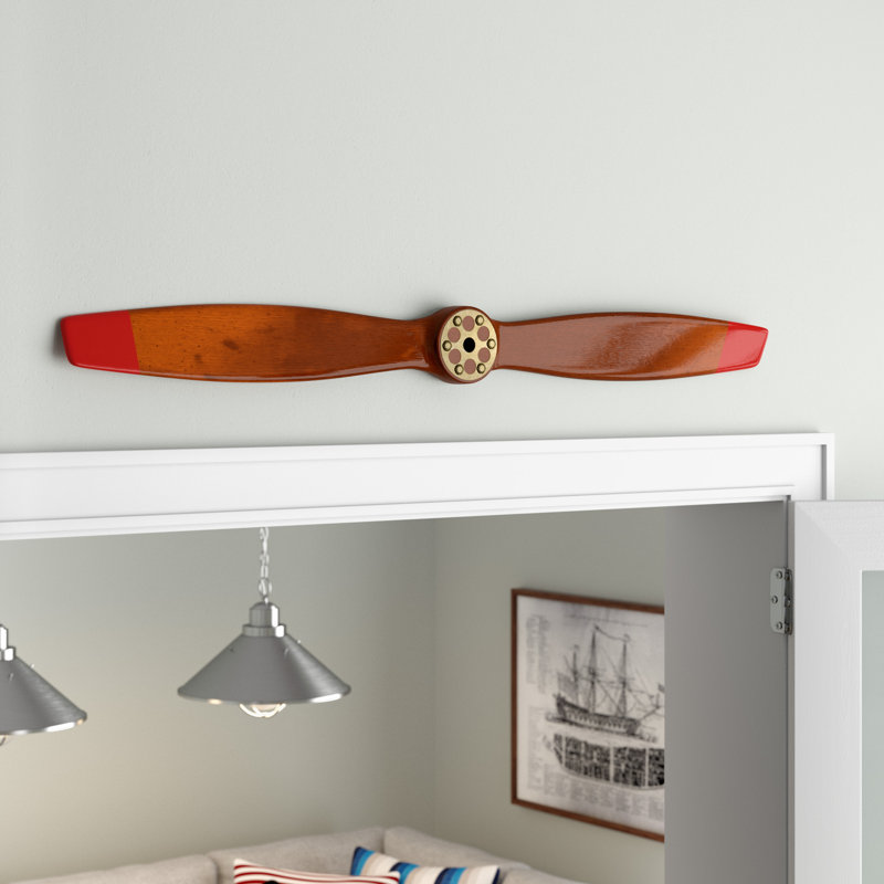 Longshore Tides Vintage Wood Propeller Wall Decor Reviews Wayfair