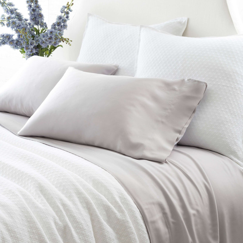 Luxury Tencel Pillow Sheet Set 400 TC Best Material Multi Color-Size-Drop