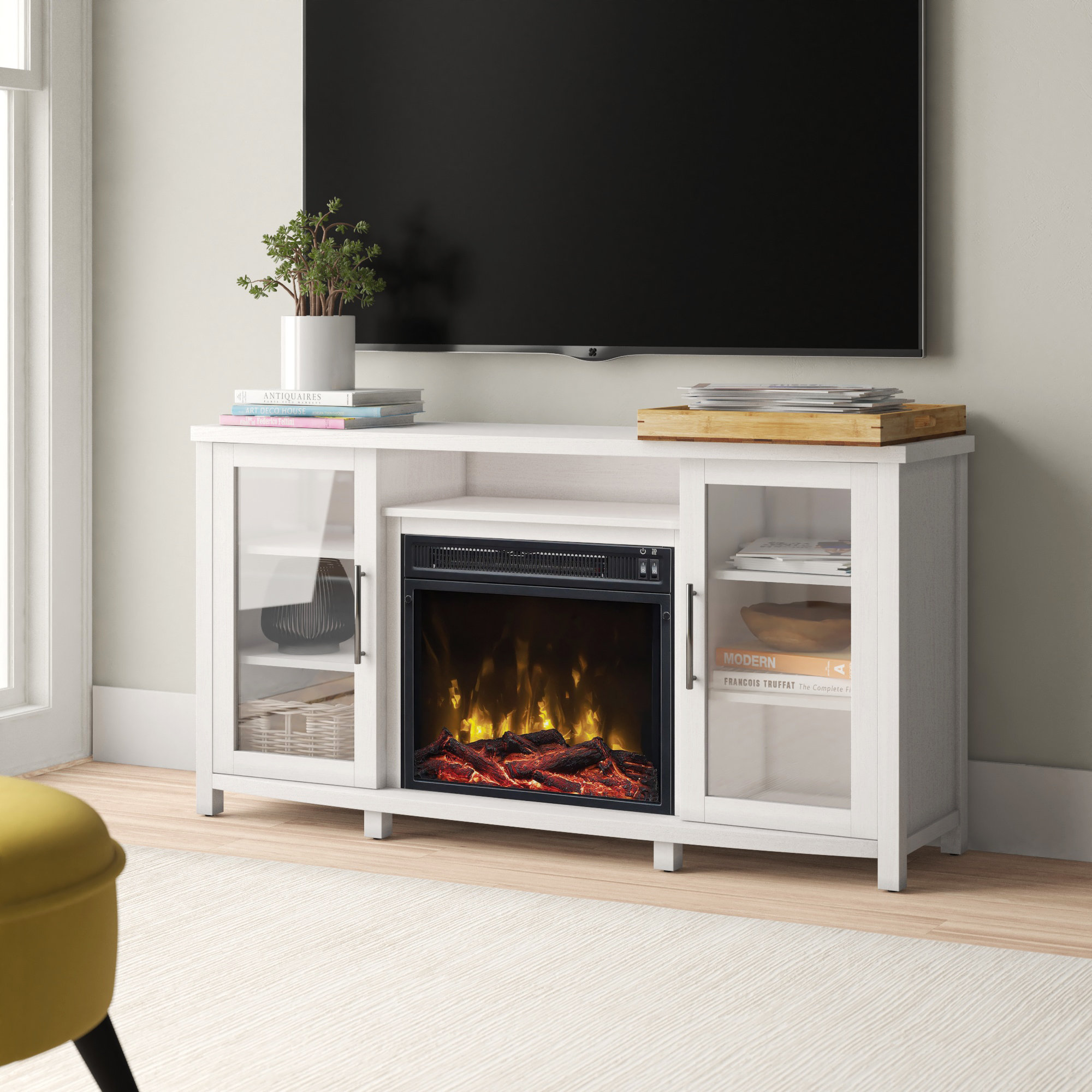 Zipcode Design Lockesburg Tv Stand For Tvs Up To 60 Inches With