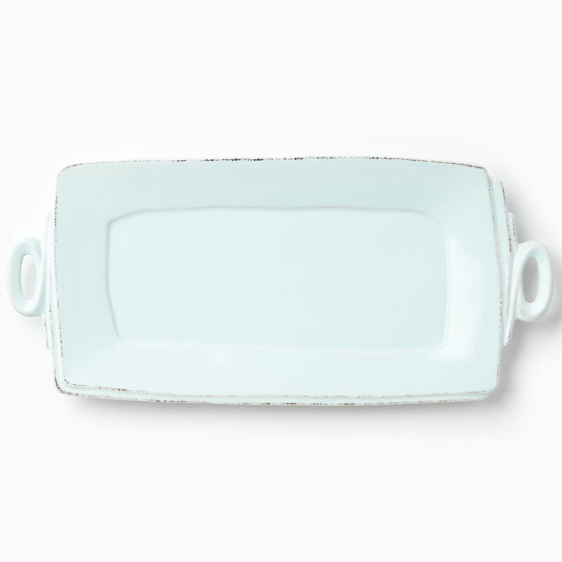 Lastra Handled Rectangular Platter