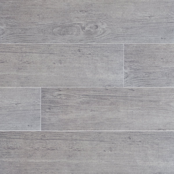 Sonoma Driftwood 6 x 24 Ceramic Wood Look Tile in Gray by MSI