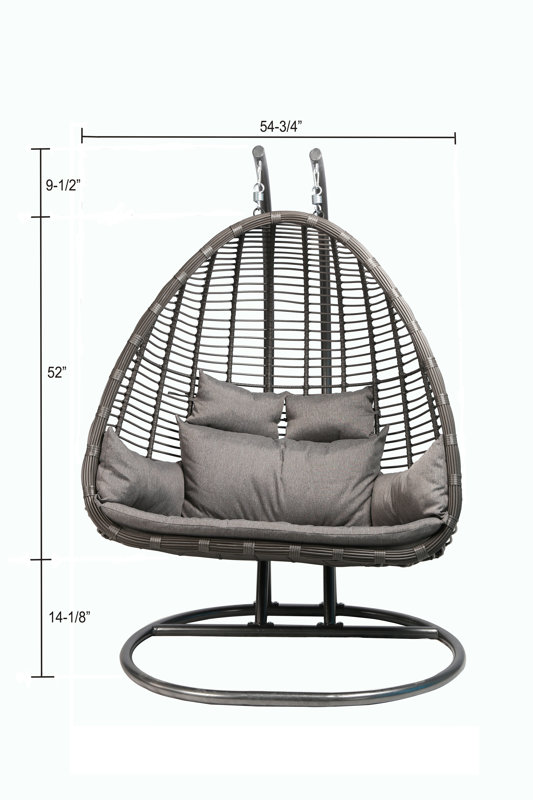 Baner Garden Swing Chair with Stand & Reviews Wayfair