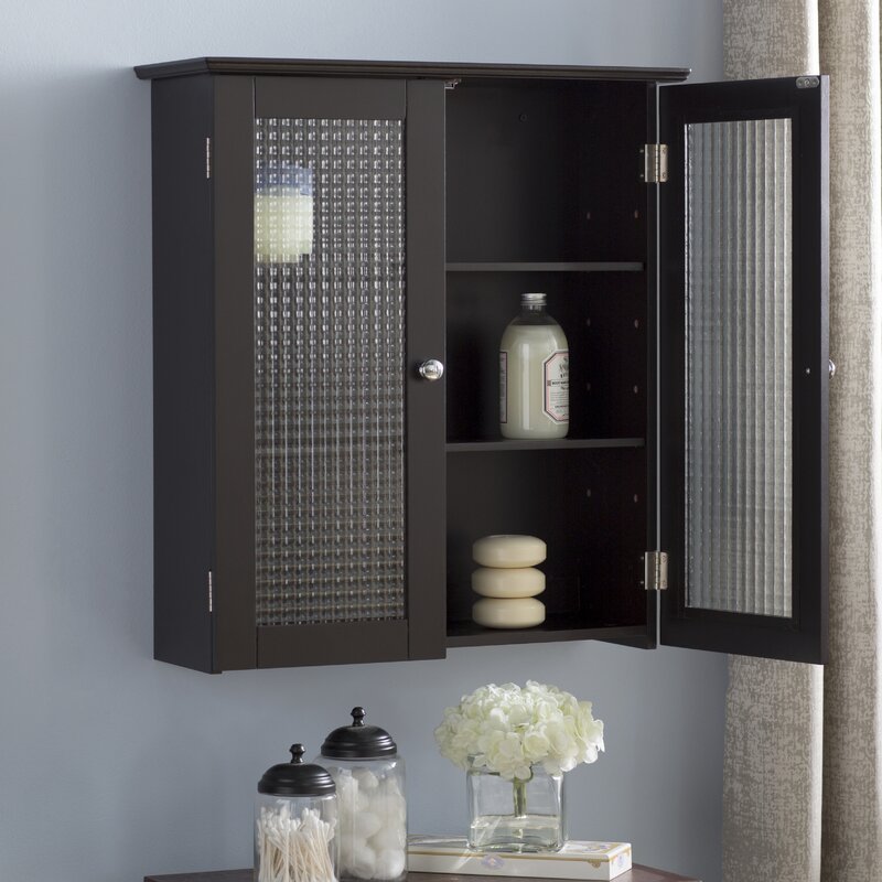 bathroom shelving unit wall mounted