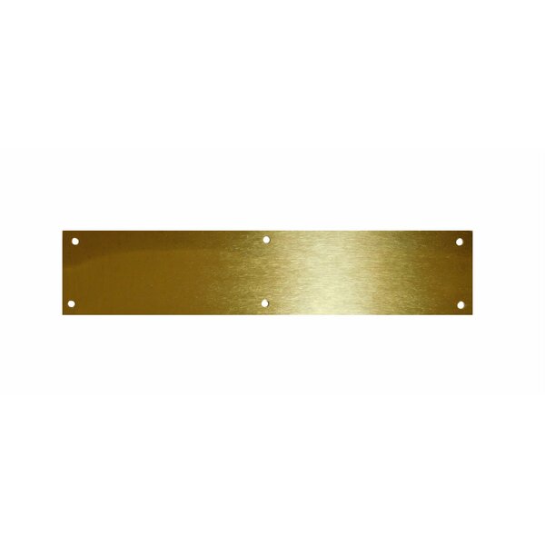 magnetic kick plates for exterior doors