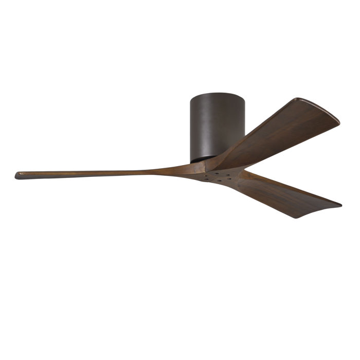 52 Deane 3 Blade Hugger Ceiling Fan With Hand Held And Wall Remote
